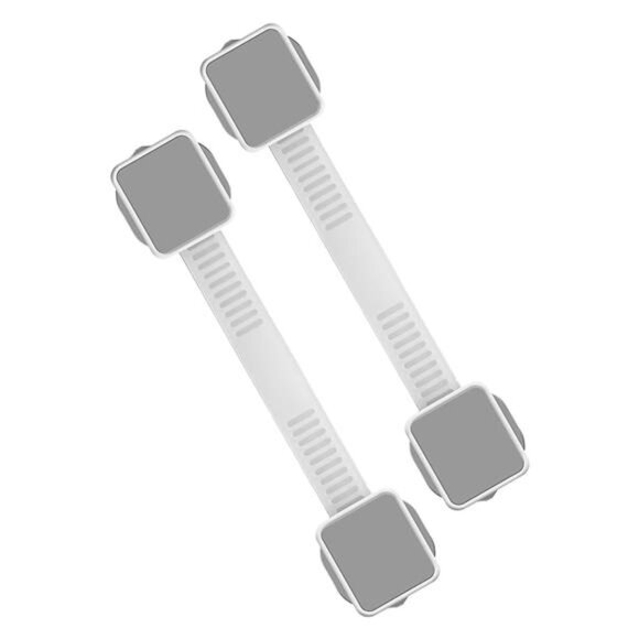 2 Pack Baby Proofing Safety Locks, 3M Adhesive No Drilling - Picture 2 of 7